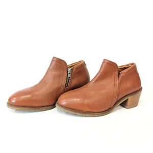 Xena Gravity Safety Shoe Cognac Brown Women's 8.5